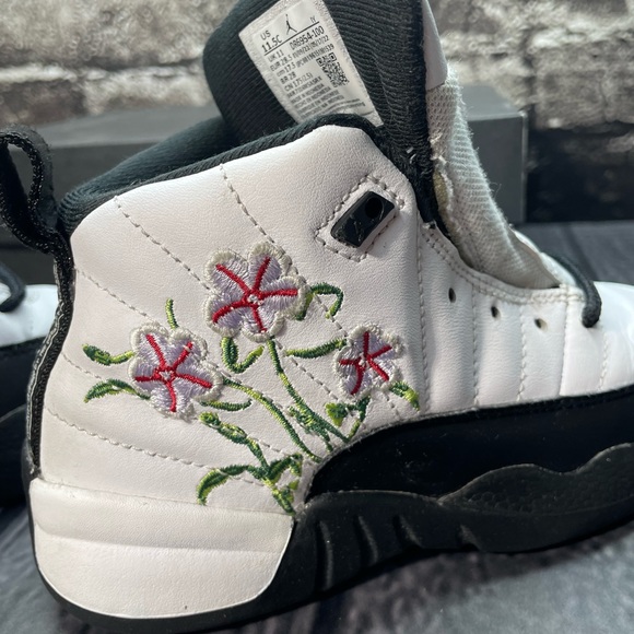 Air Jordan 12 Retro PS Floral DR6954-100 Size 11.5 C - Picture 13 of 16